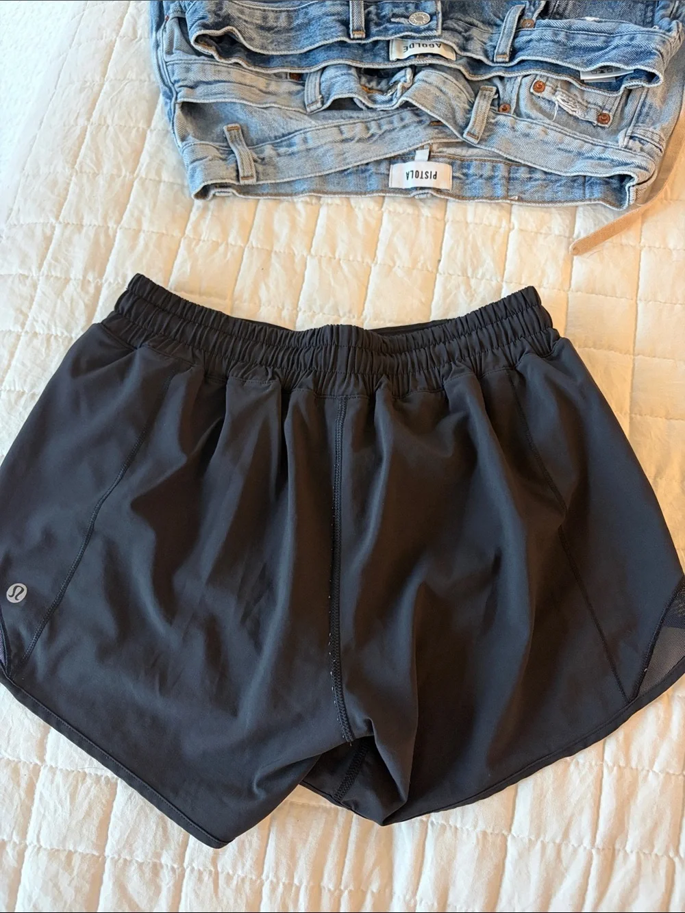 Lululemon Orangetheory Hotty Hot low rise shorts
